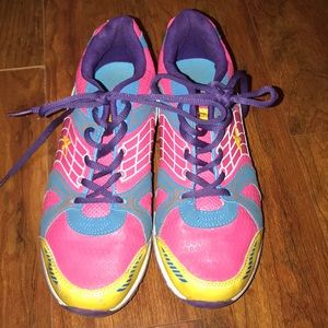 Multicolor bright Althletech size 8 Shoes